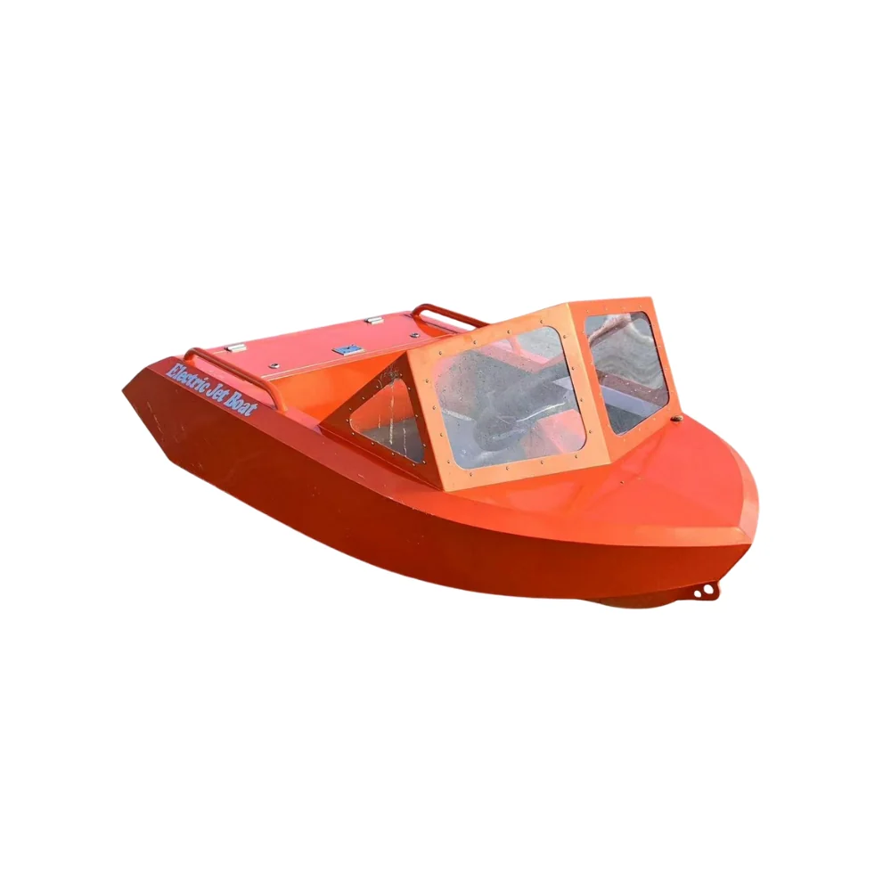 HAVOSPARK KA01 Mini Jet Boat – Electric Aluminum Go Kart Boat for Water Racing & Water Sports