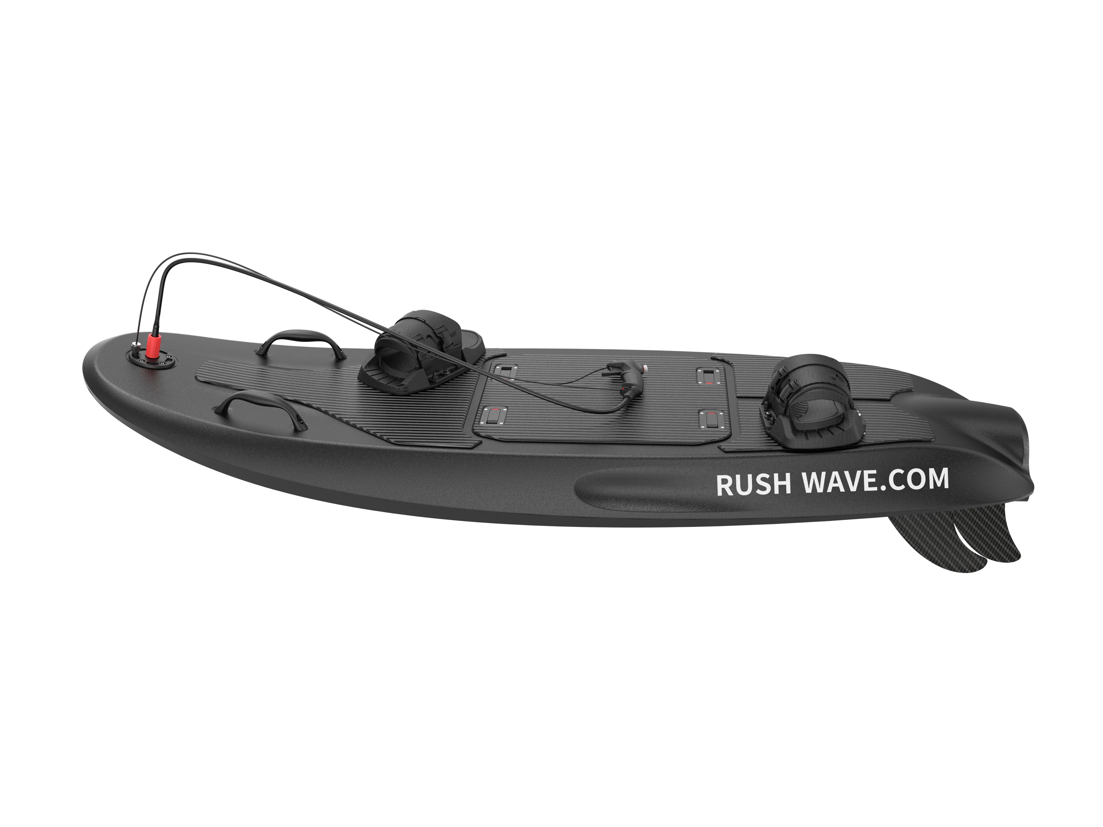 RUSH WAVE | Electric Surfboard | Black Rider G2 14KW | Most