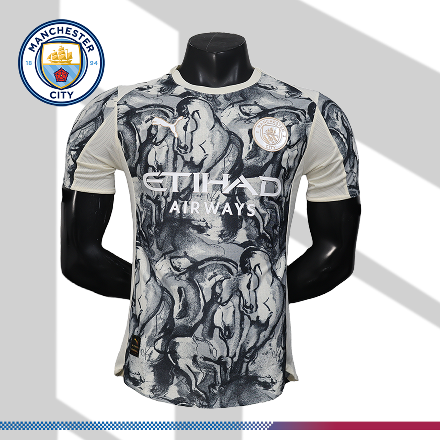 2025/2026 Manchester City FC Year of the Horse Special Edition Football Shirt (Player)