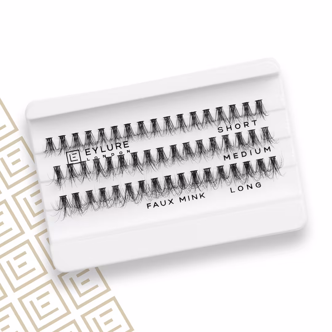 Eylure  Luxe 3D Individual Faux Mink Lash Flares