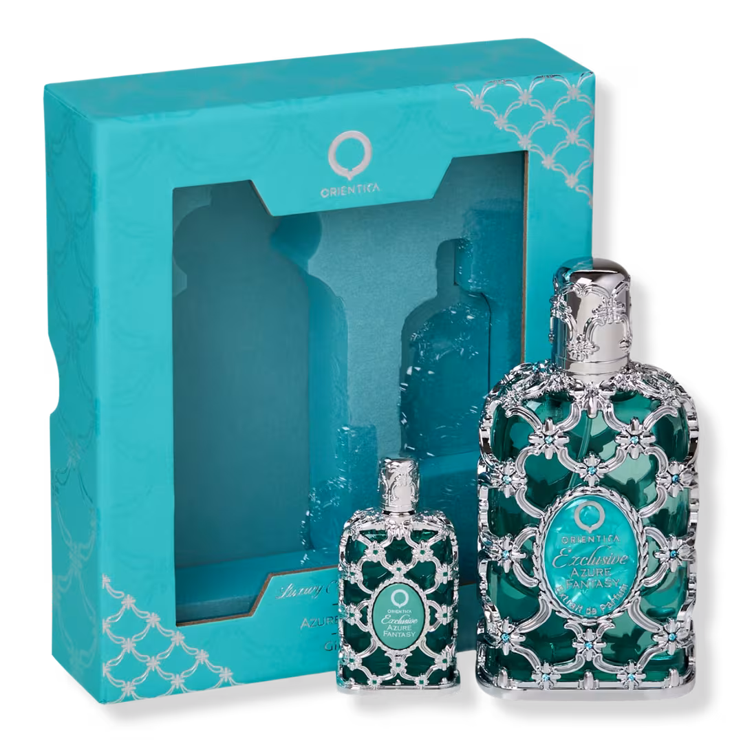 Orientica Perfumes  Azure Fantasy Extrait De Parfum 2-Piece Set