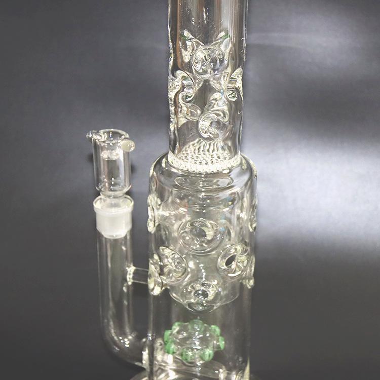 18 Multiple Perc Thick Glass Bong