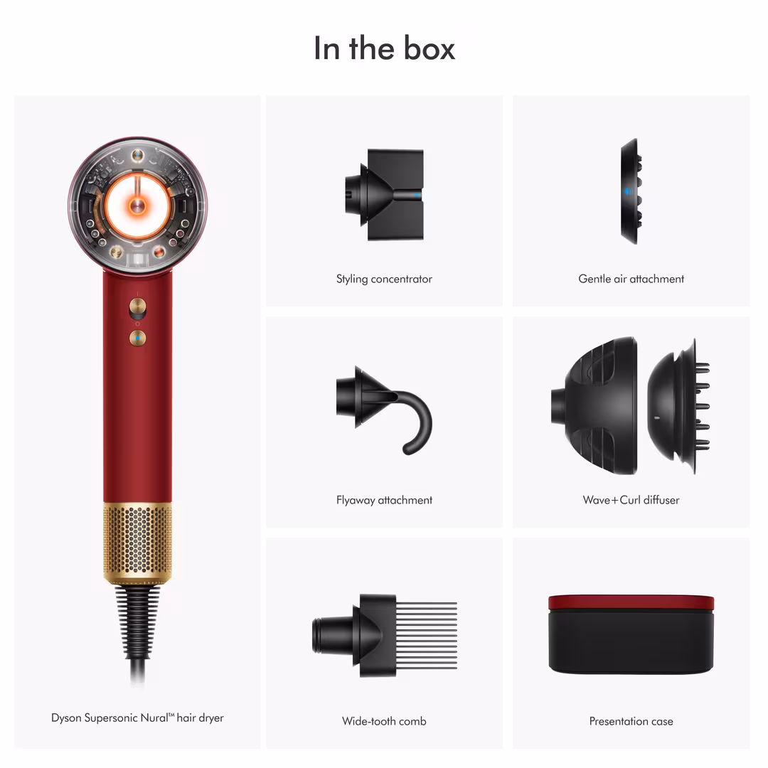 Dyson  Special Edition Supersonic Nural Hair Dryer in Red Velvet