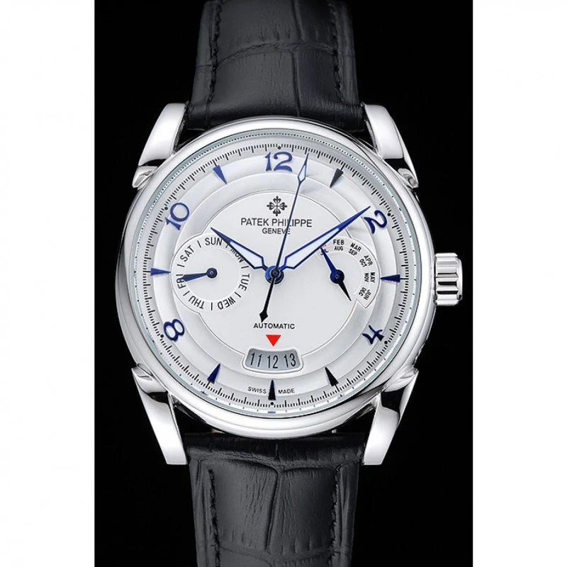 Patek Philippe Complications Dial White 40 mm, Stainless Steel