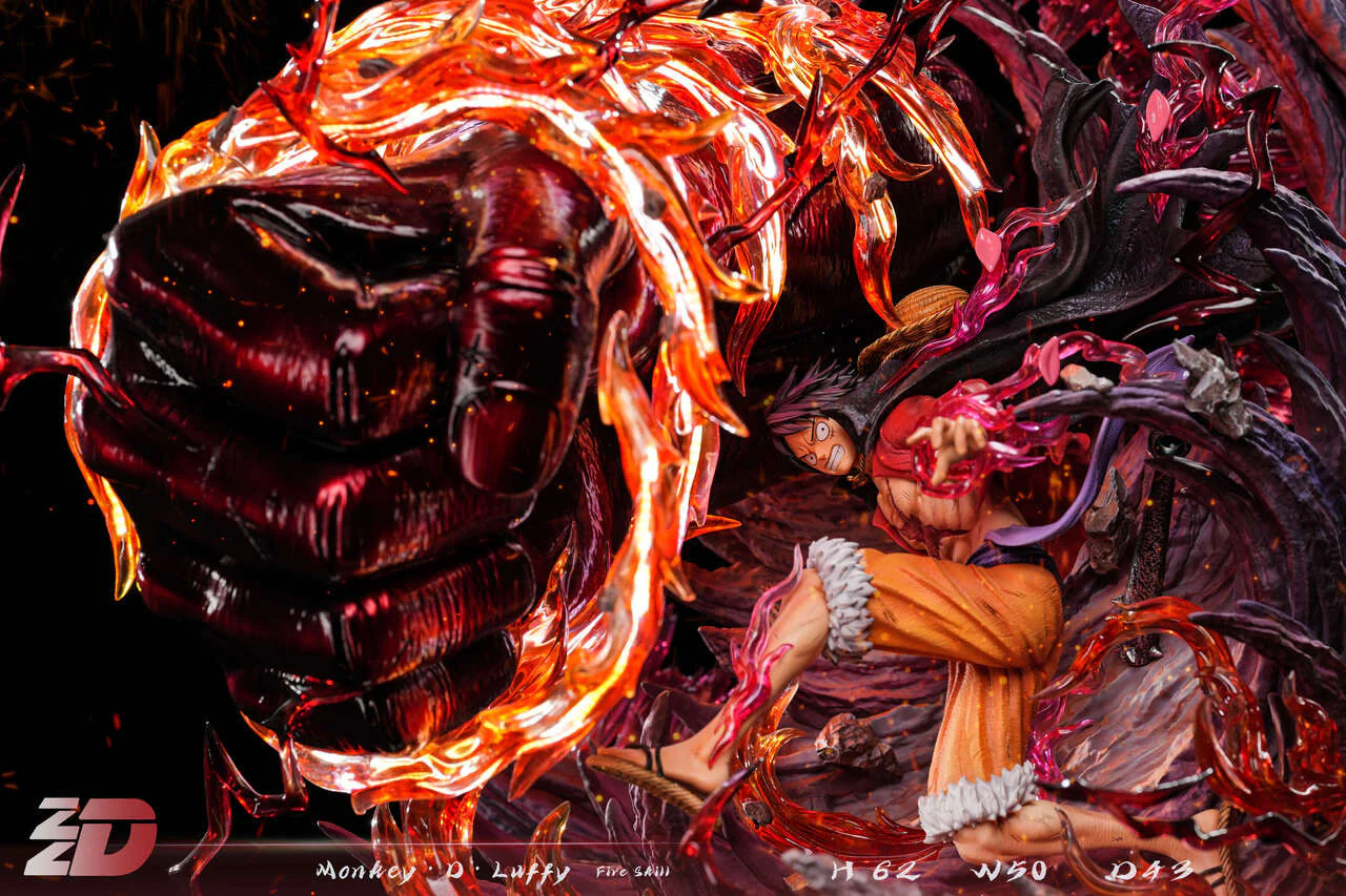 One Piece - Red Roc Luffy | 1:6 Resin Statue | by ZZDD Studio