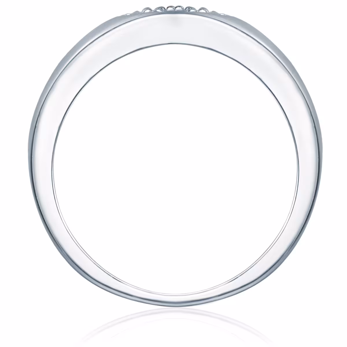 Ring Sterling Silber Zirkonia in Silber