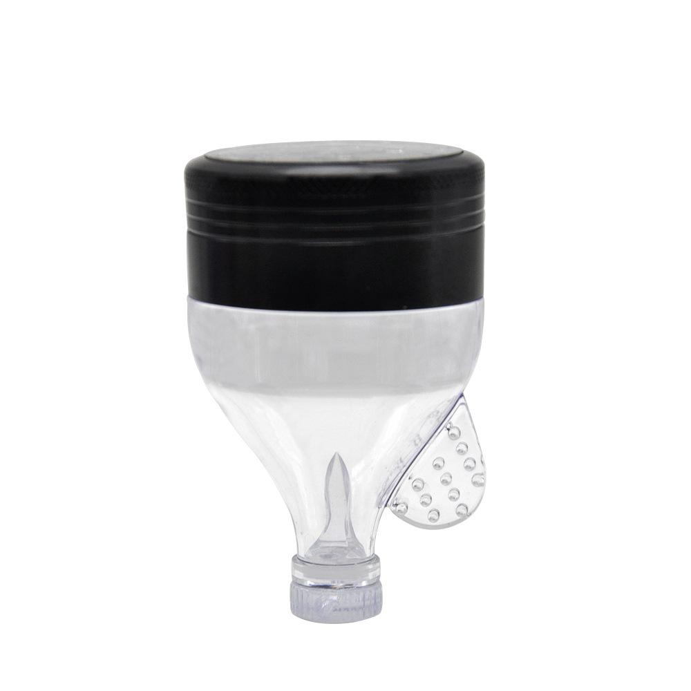 Funnel Aluminum Alloy Herb Grinder 2 Layer