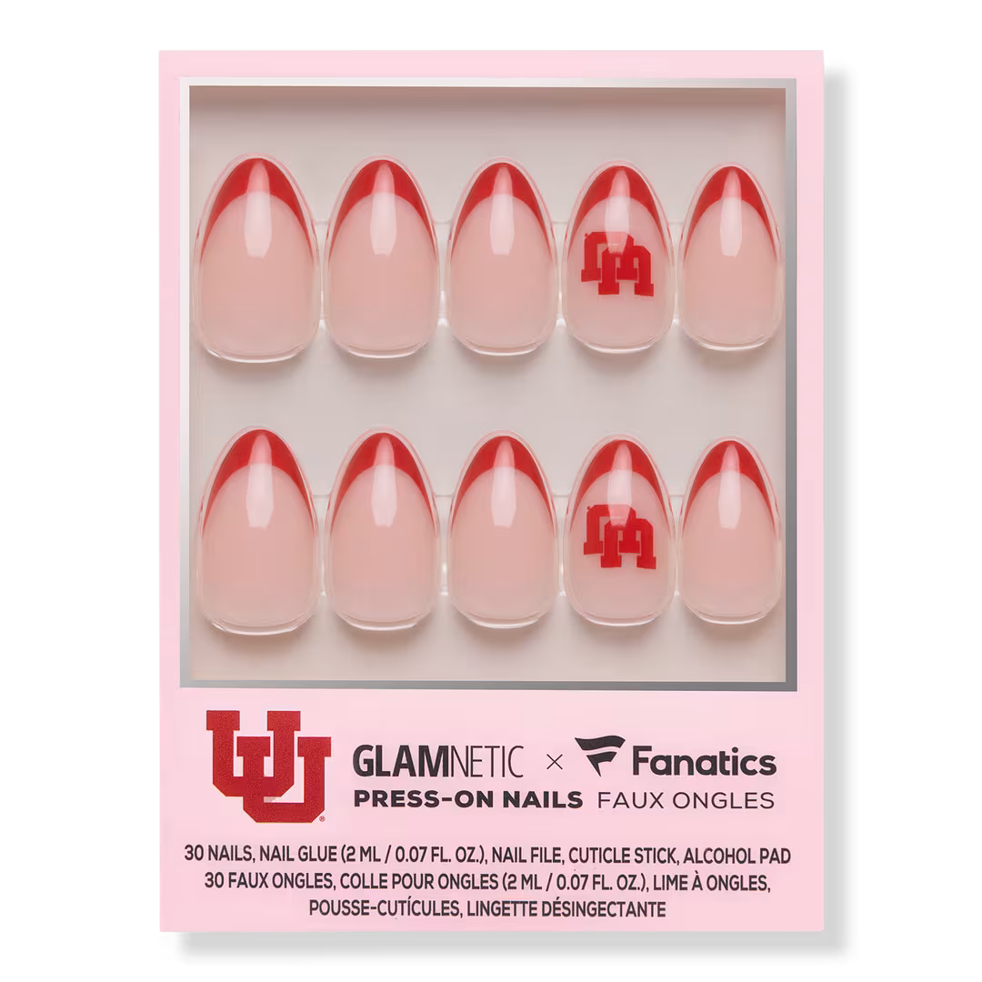 Glamnetic x Fanatics Nail  Utah Utes Press-On Nails
