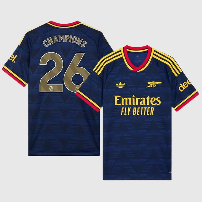 Arsenal Away Champions Woman Jersey 26/27