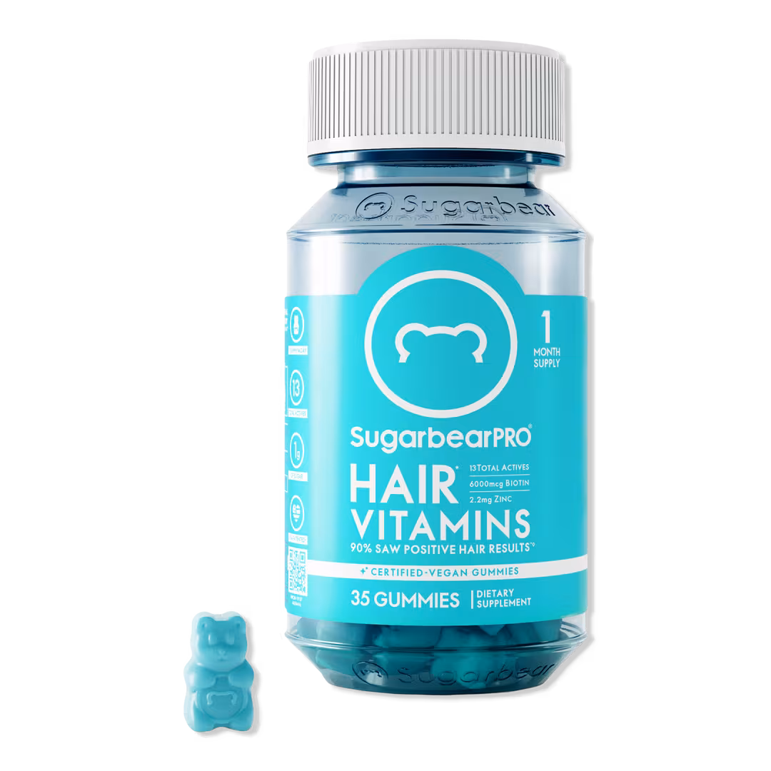 Sugarbear  Hair Vitamin Kosher Gummy Multivitamin + Extra Strength Biotin