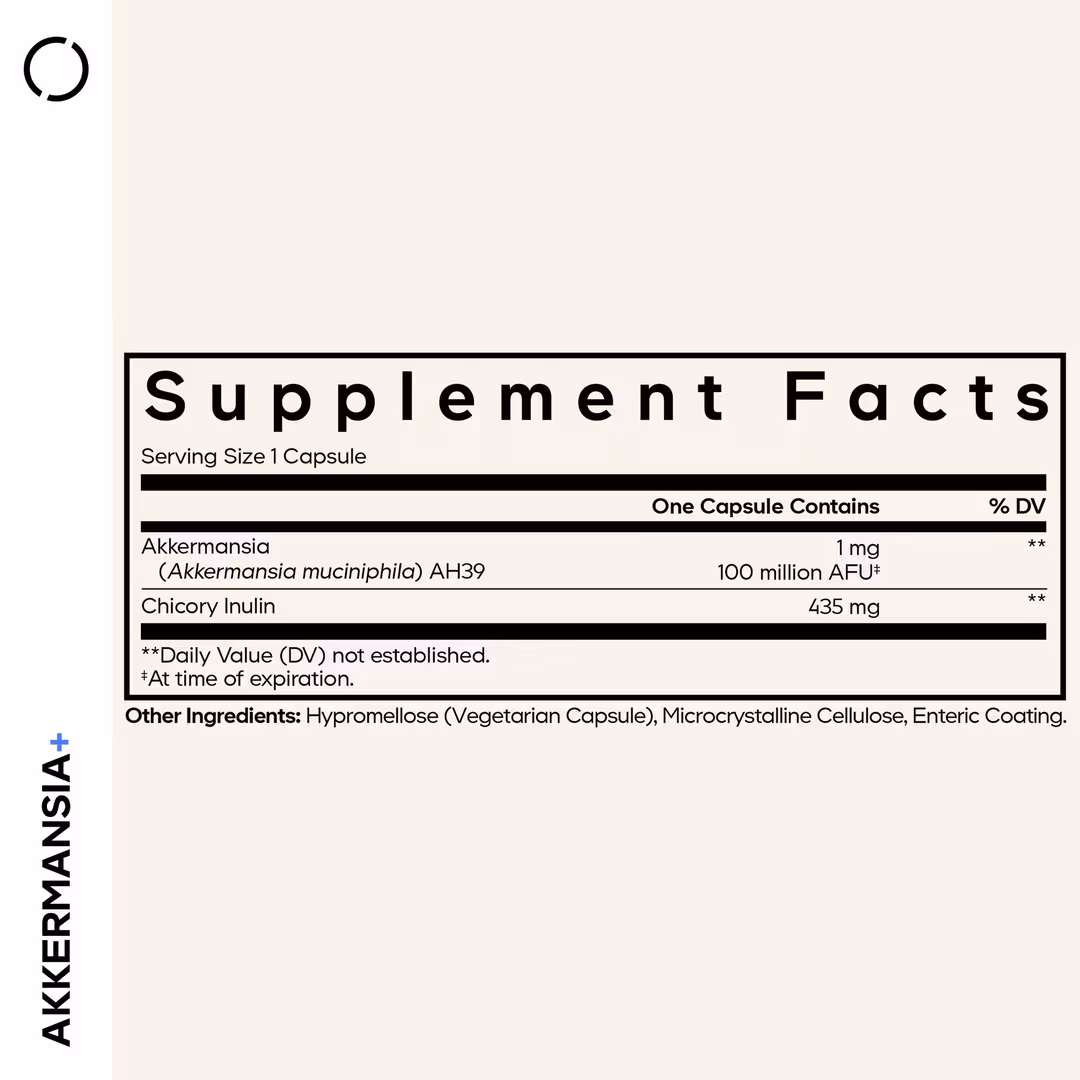 CODEAGE  Akkermansia Probiotic with Chicory Inulin