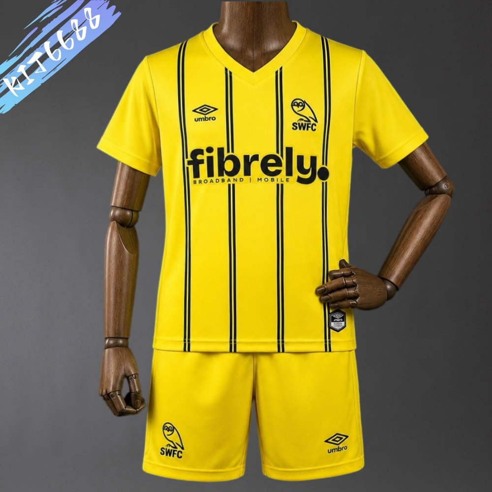 2026/2027 SSheffield Wednesday Away Football Shirt (Kids Kit socks)