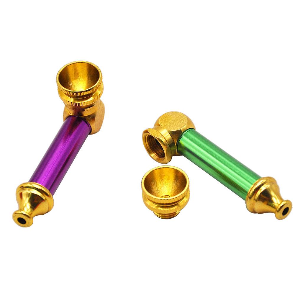 Mini Golden Metal Pipe