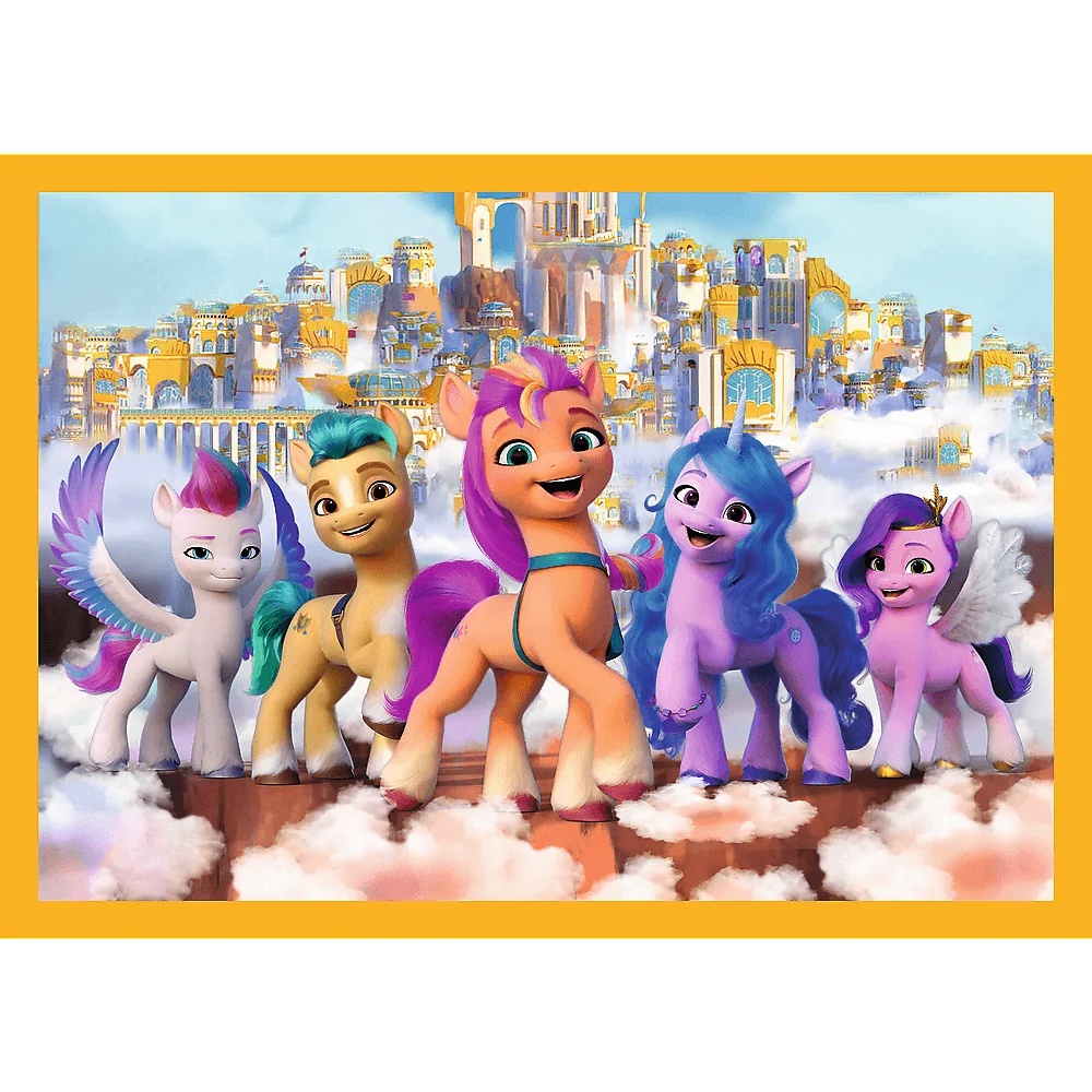 Puzzle 4W1 Kucyki Pony Poznaj Kucyki Pony