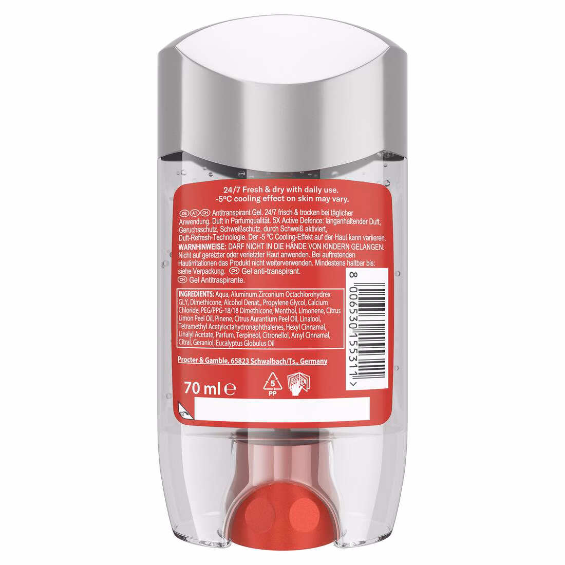 Clear Gel Cold Spice