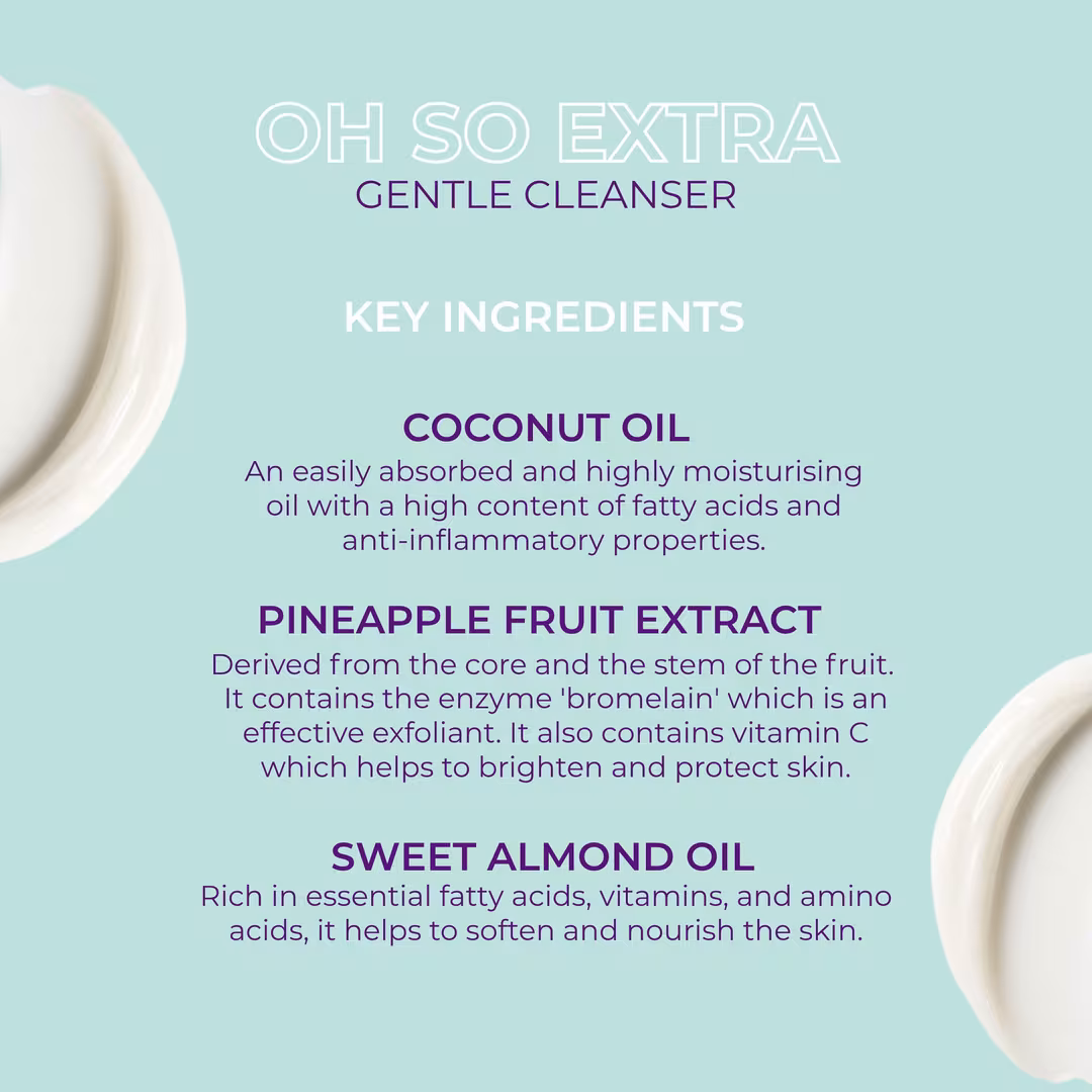 Evre Skincare  Oh So Extra Pineapple & Coconut Gentle Face Cleanser for Teens