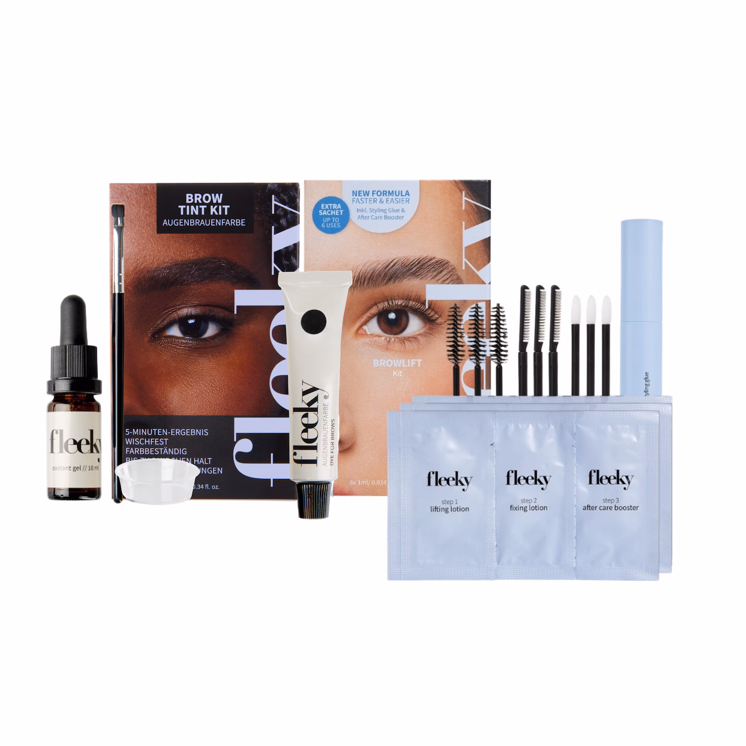No Glue Browlift Kit + Brow Tint Kit Bundle