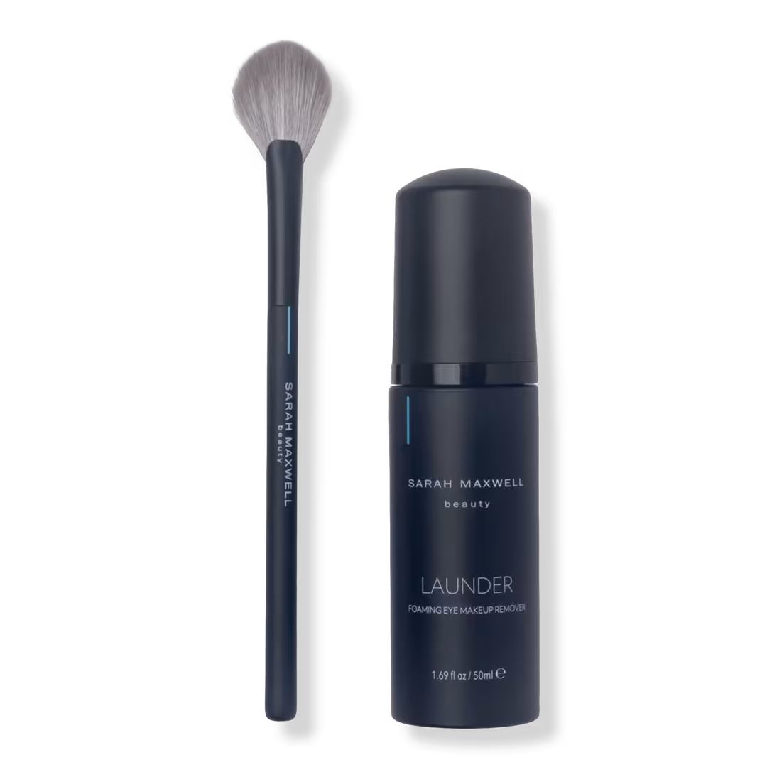 Sarah Maxwell Beauty  Launder Eye Makeup Remover & Brush Set