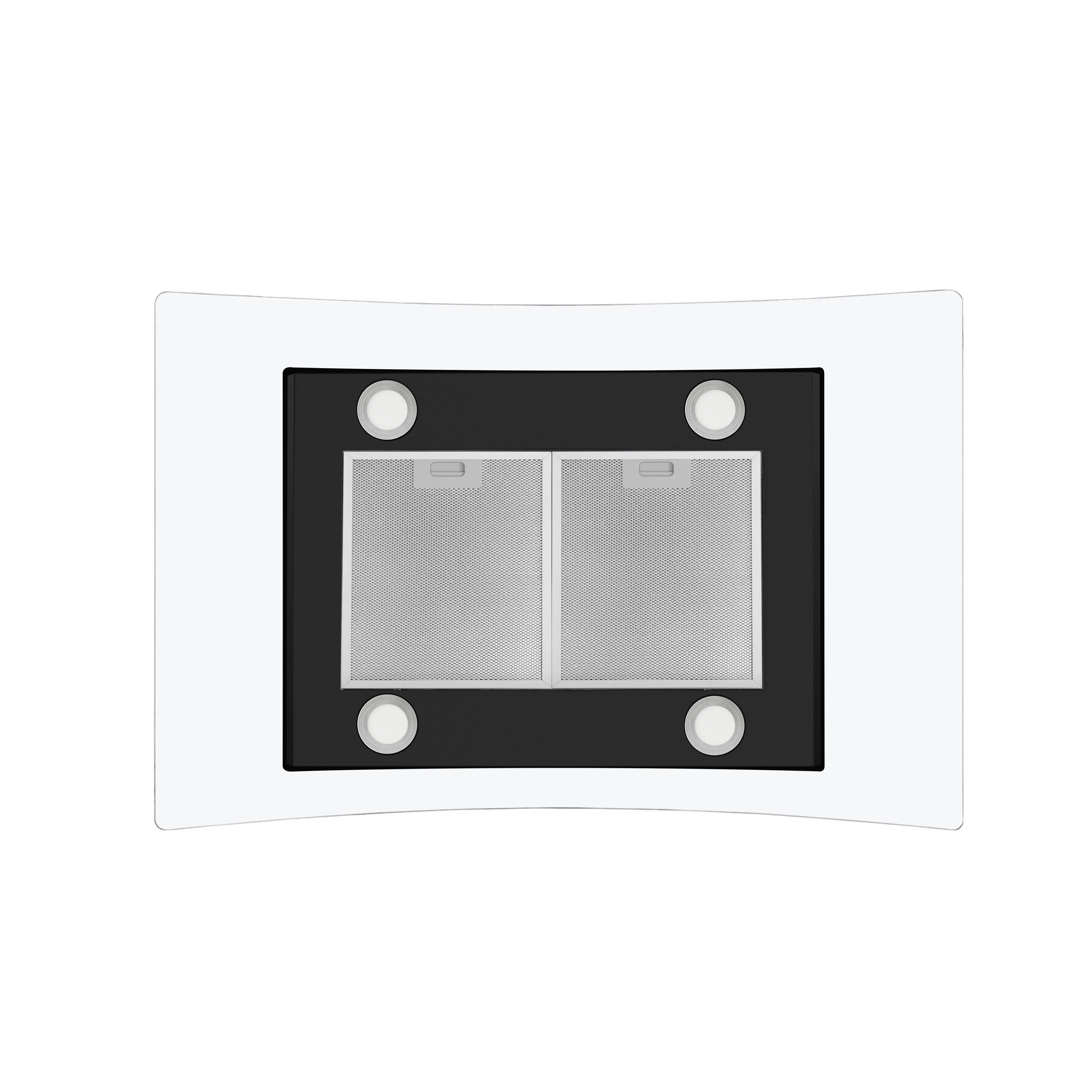 Island Range Hood 30-inch Kitchen 3-Speed Extractor Fan Vent Hood Airflow 900CFM