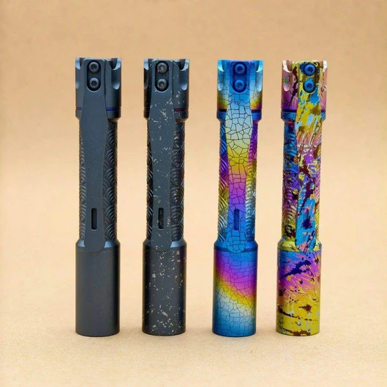 Reylight Pineapple mini MK3-Ti Seigaiha- Anodized