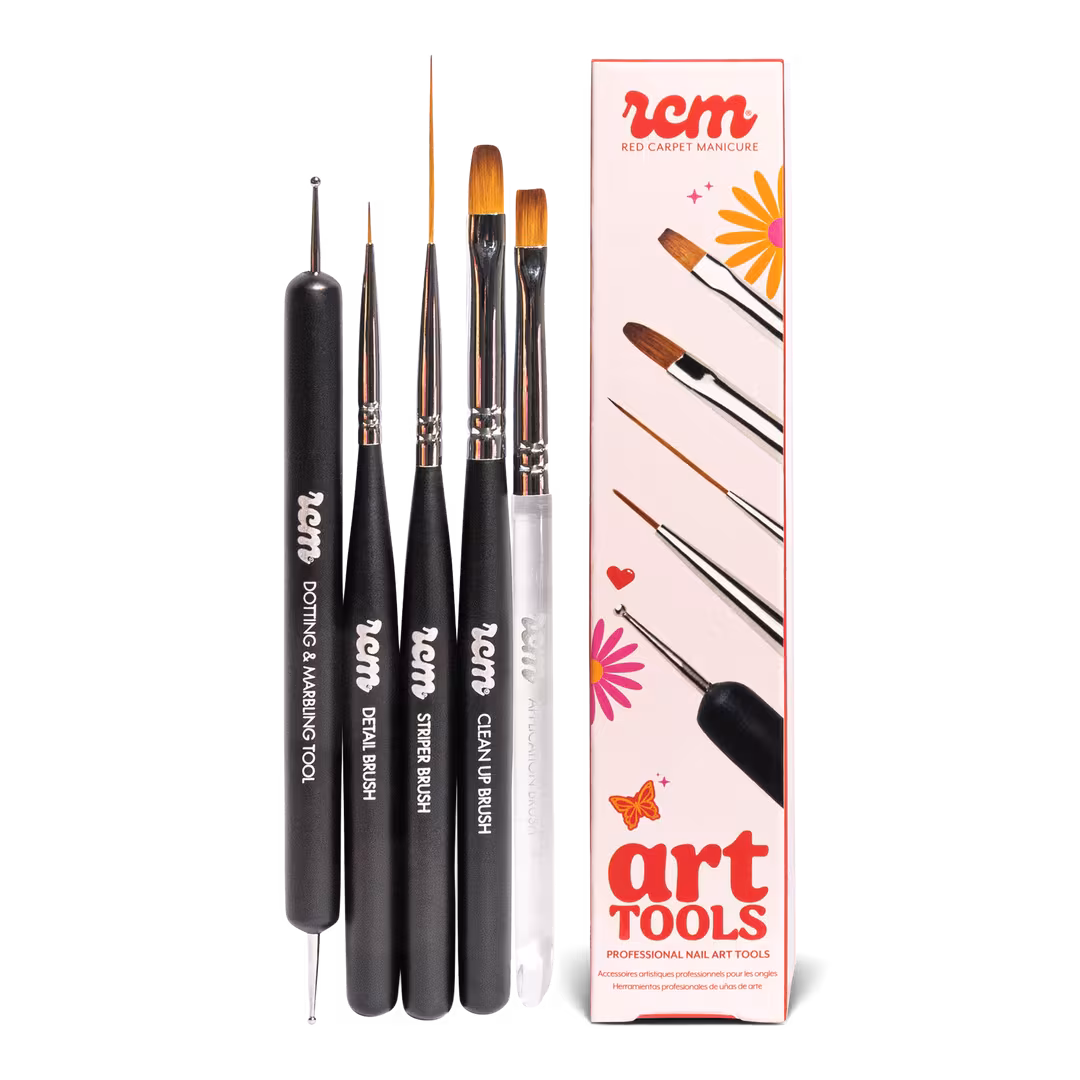 Red Carpet Manicure  Nail Art Design Brush & Tool Kit