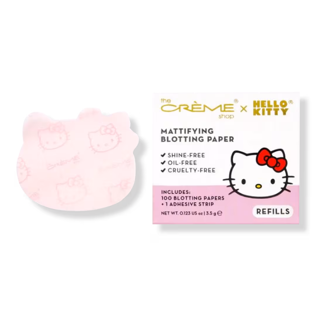 The Crème Shop  Hello Kitty Mattifying Blotting Paper Refills