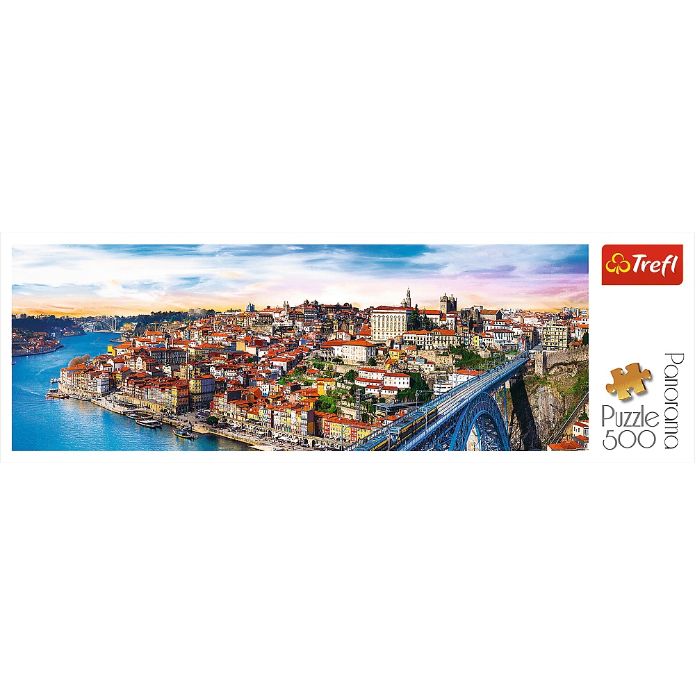 Puzzle Panorama 500 El. Porto, Portugalia