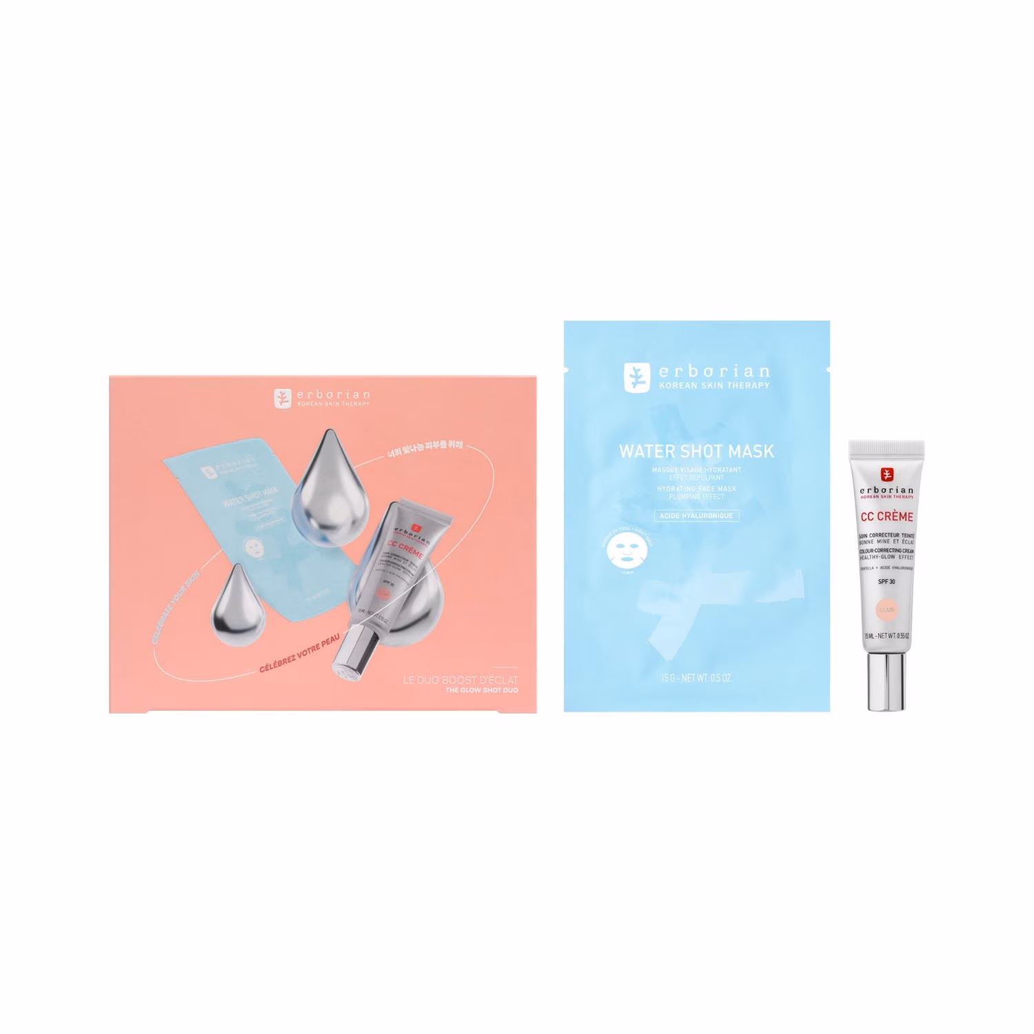 CC Creme x Water Shot Mask Clair