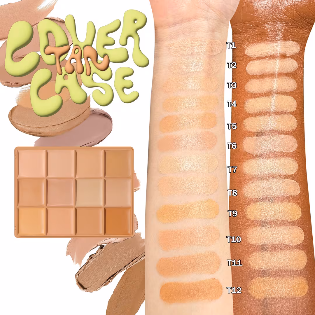 Made By Mitchell  Cover Case Foundation Palette