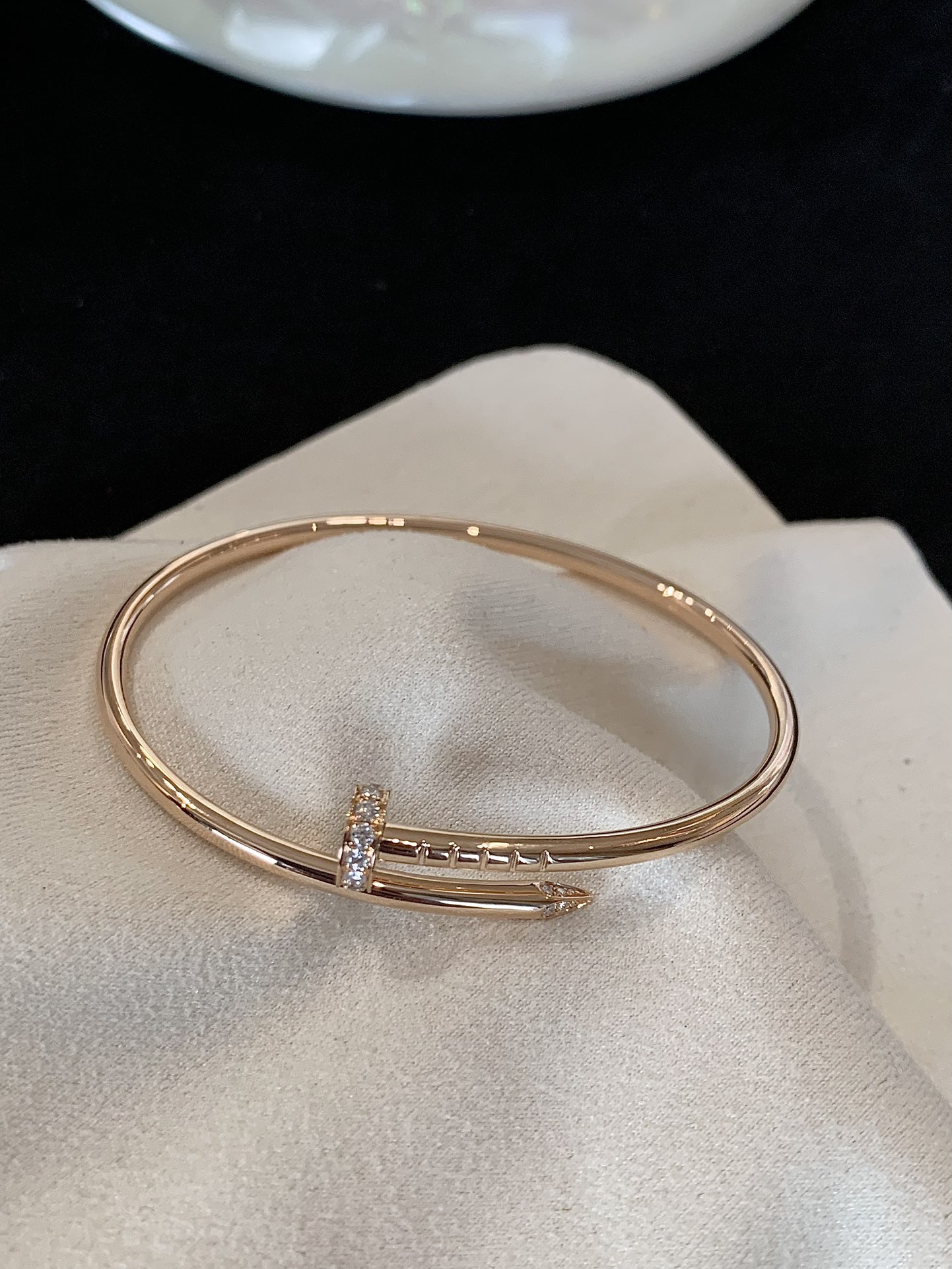 Cartier Juste un Clou Crystal Bangle