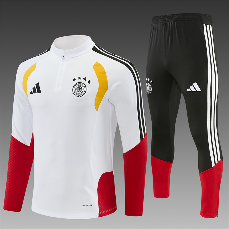 Adult/Kids 2026/2027 Germany Half-Pull Training Football Shirt