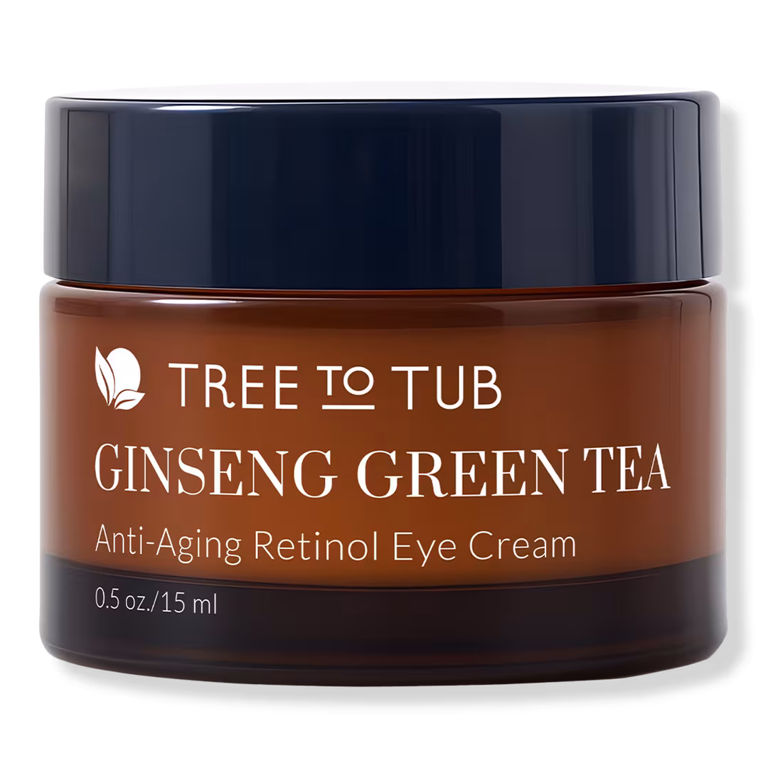 Tree To Tub  Ginseng & Green Tea Anti-Aging Retinol Night Eye Cream