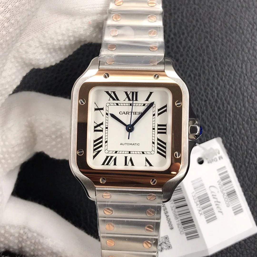 Cartier Watch SANTOS LADY 35.1MM ROSE GOLD STEEL