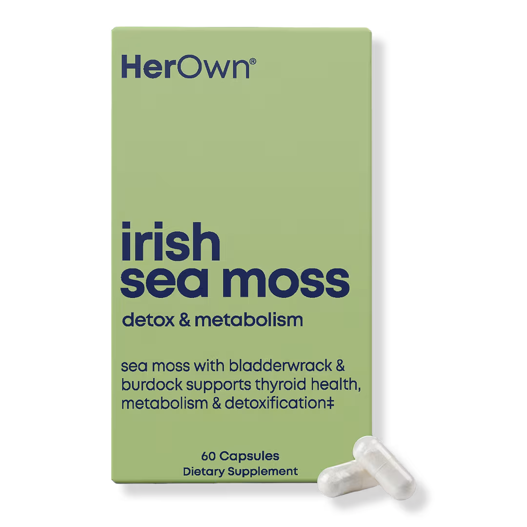 Her Own  Irish Sea Moss Capsules: Detox and Metabolism Support