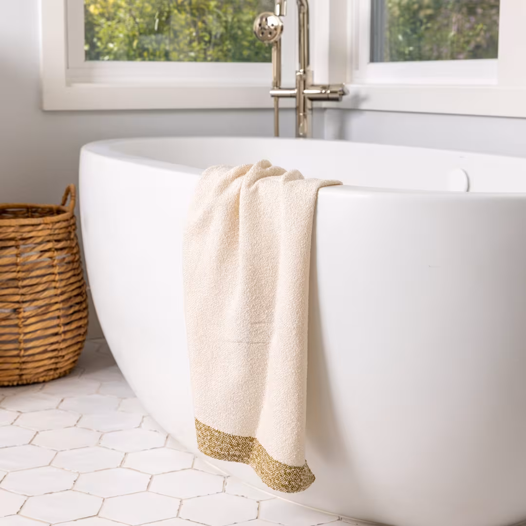 Ettitude  Luxe Bamboo Boucle Towel Set