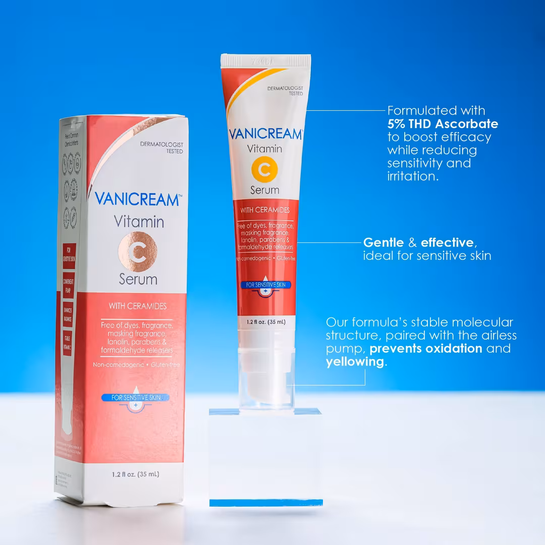 VANICREAM  Vitamin C Facial Serum for Sensitive Skin