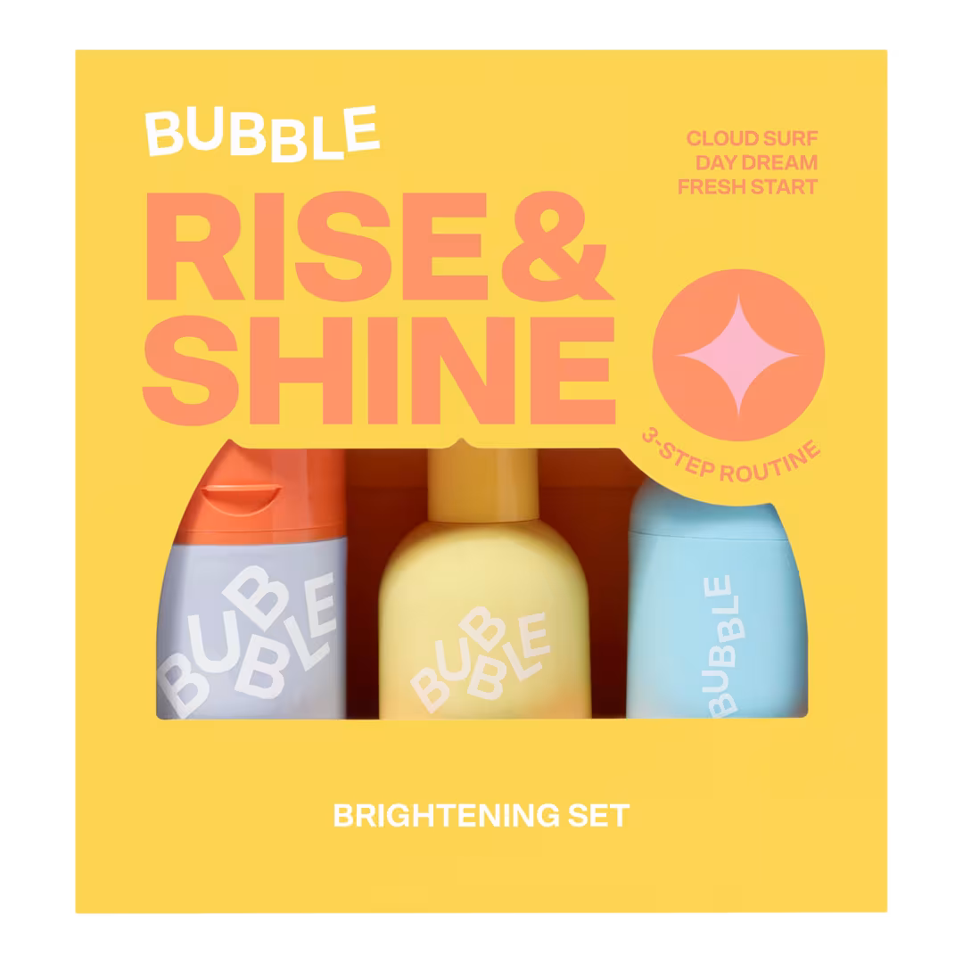 Bubble  Rise and Shine Brightening Set