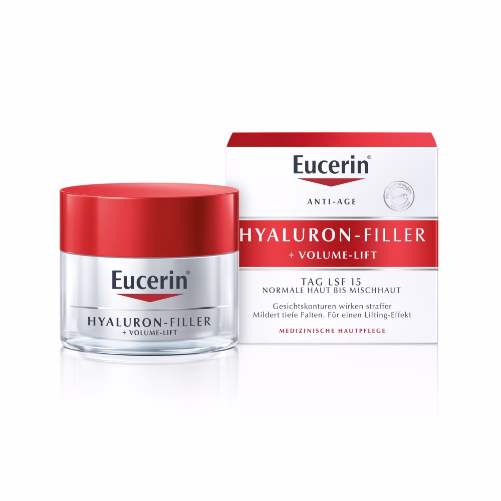 Hyaluron-Filler + Volume-Lift Tagespflege für normale Haut bis Mischhaut