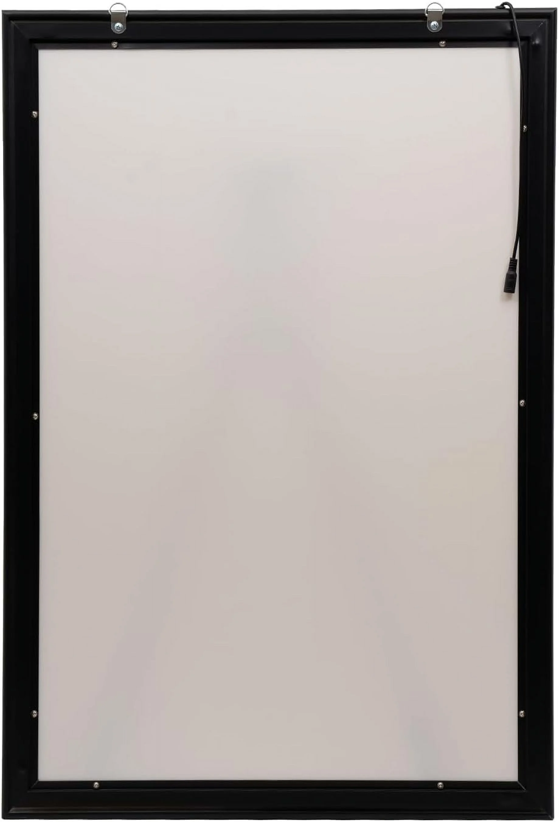 LED Poster Frame, 27" x 40" Flip Design LED Backlit Poster Frames, Illuminated Movie Poster Frame Wall Arts Aluminum Lighting Photo Frames for Home Theater Advertisement