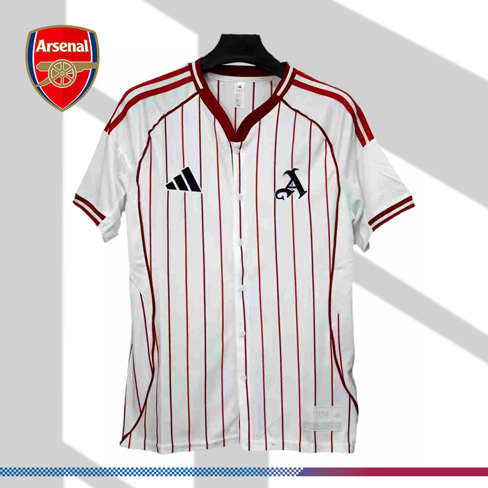 2025/2026 Arsenal Baseball Jersey Football Shirt (Fans)