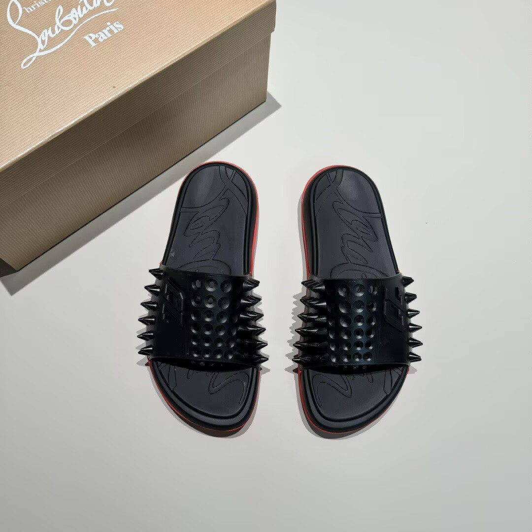 CHRISTIAN LOUBOUTIN SLIPPERS - CCSHOES
