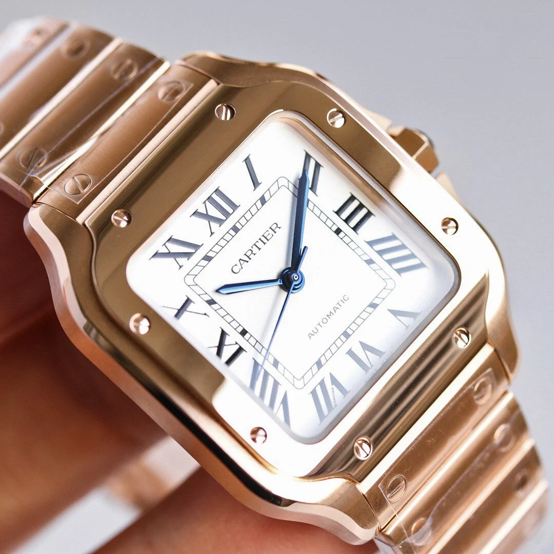 Cartier Watch SANTOS LADY 35.1MM ROSE GOLD