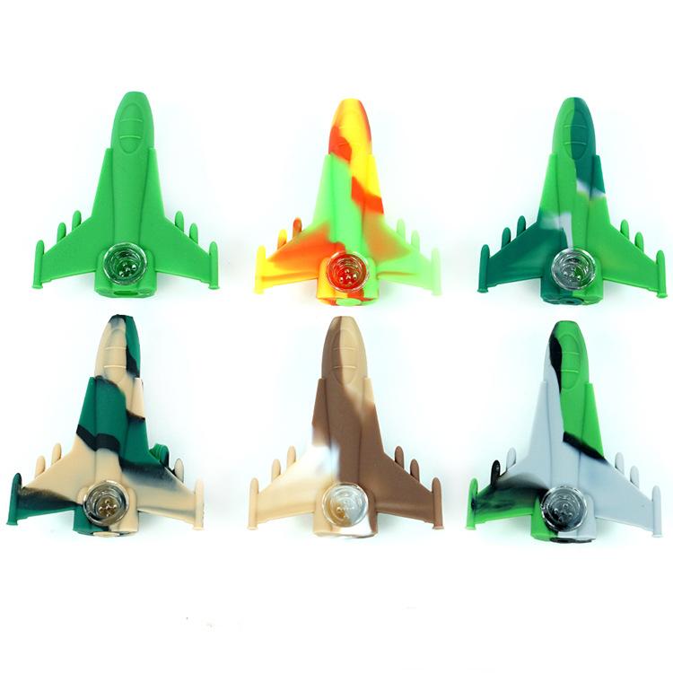 Camouflage Aircraft Novelty Weed Pipe