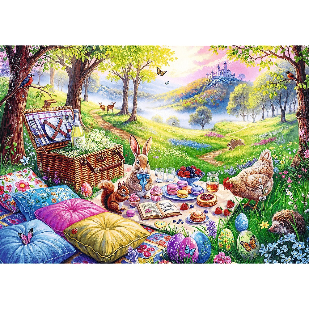 Puzzle 1000 El. Piknik Na Łące