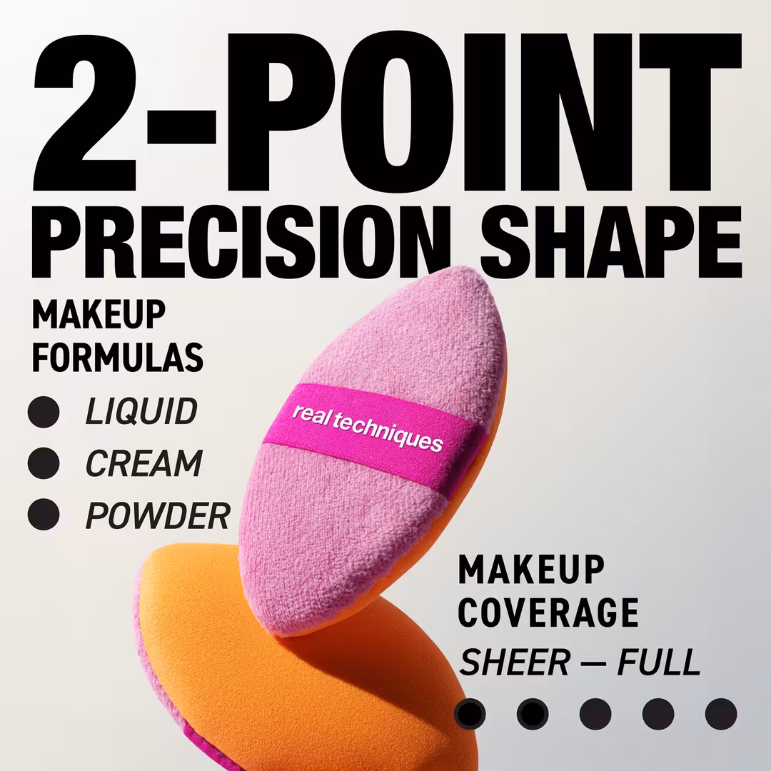 Real Techniques  Miracle 2-In-1 Dual Sided Powder Puff