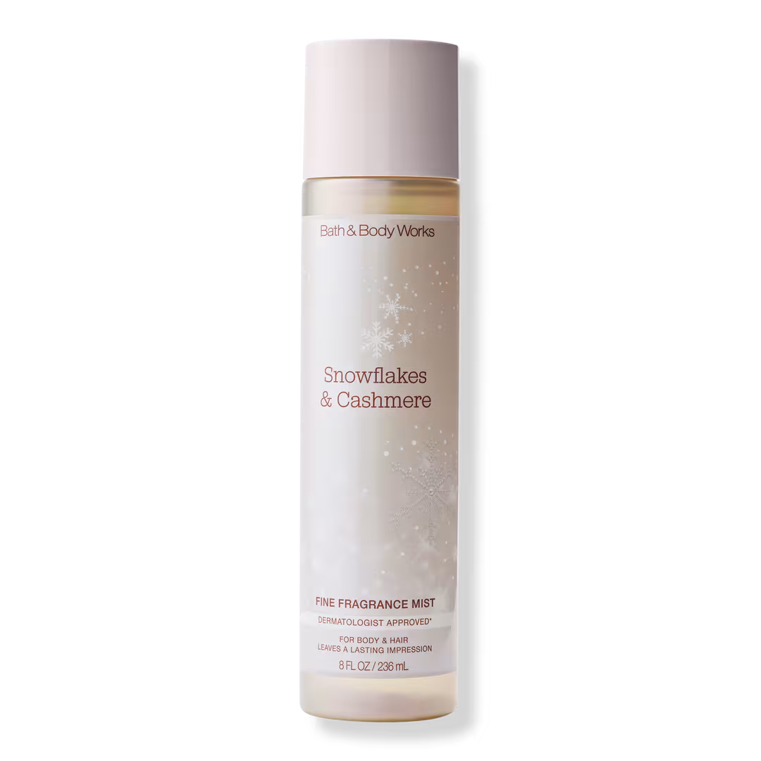 Bath & Body Works  Snowflakes & Cashmere Fine Fragrance Mist
