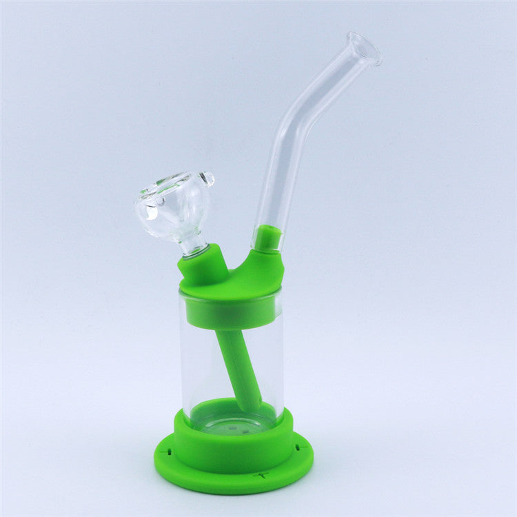8 LED Luminous Silicone Detachable Dab Rig