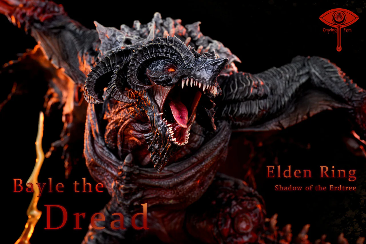 Elden Ring - Bayle the Dread | Resin Statue | by Craving Eyes Studio