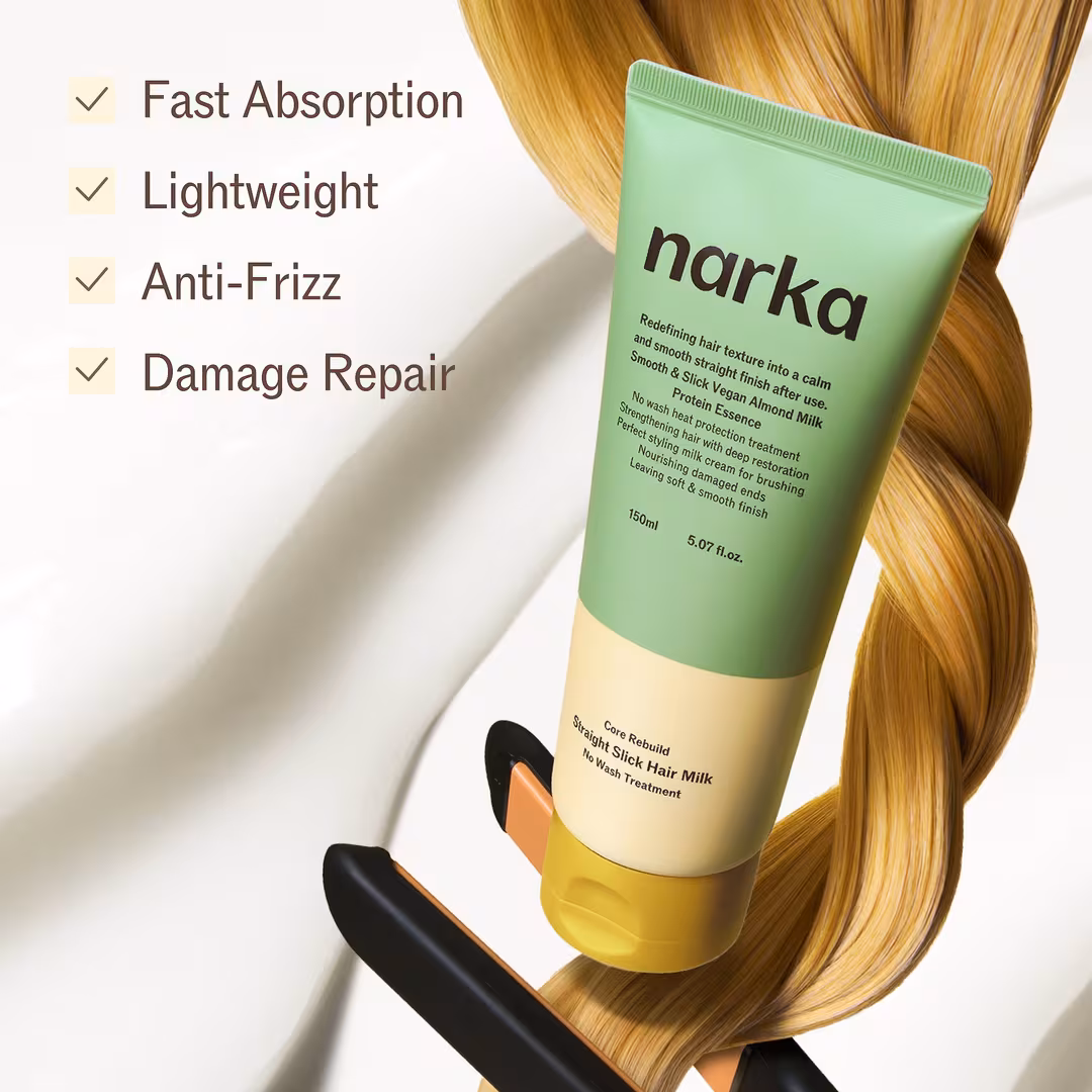 narka  Straight Slick Hair Milk