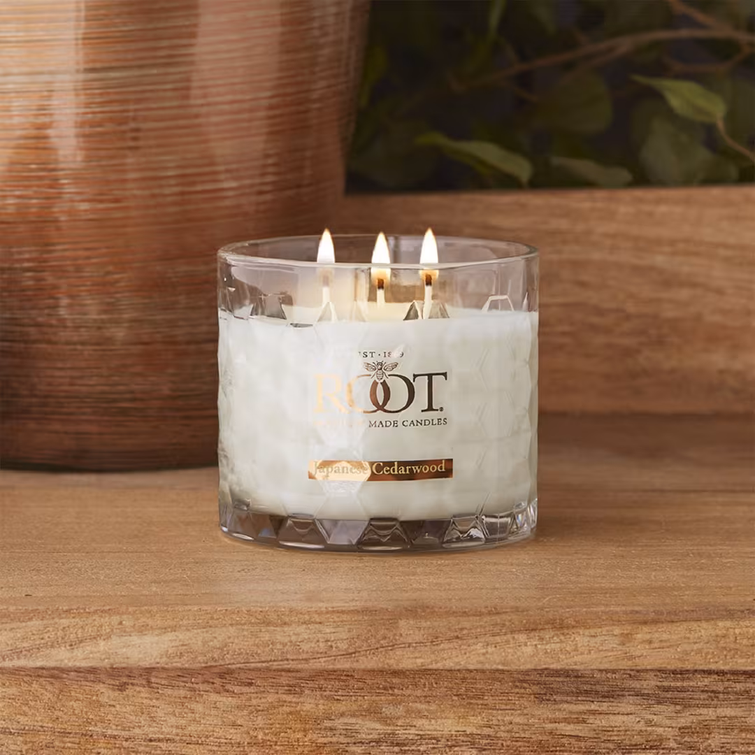 Root Candles  Legacy Collection Luxury Scented Candle - Japanese Cedarwood